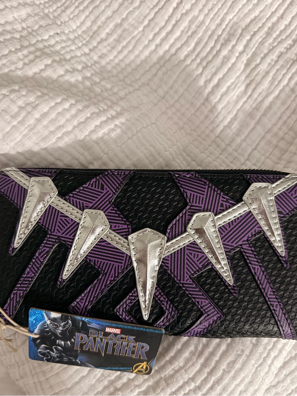 Black Panther Themed Black & Purple loungefly Wallet